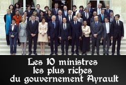 Les 10 ministres les plus riches