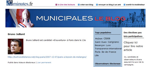 20minutes, municipales 2008