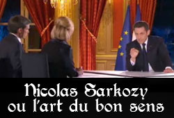 Le bon sens de Sarkozy