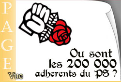 64 000 adherents au PS