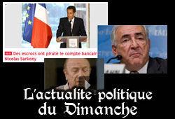 Actualité politique du Dimanche