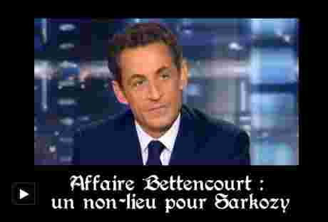 Affaire Bettencourt, non-lieu pour Sarkozy