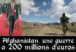 Pierre Lellouche en Afghanistan