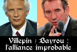 Alliance Villepin et Bayrou