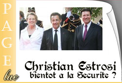 Alliot-Marie, Estrosi, Sarkozy