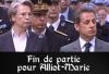 Démission Alliot-Marie par Sarkozy