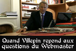 Allocution de Dominique de Villepin