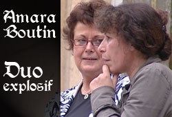 Amara, Boutin, duo explosif