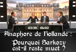 Anaphore de François Hollande