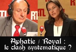 Aphatie et Royal sur RTL
