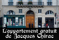 Appartement de Jacques Chirac