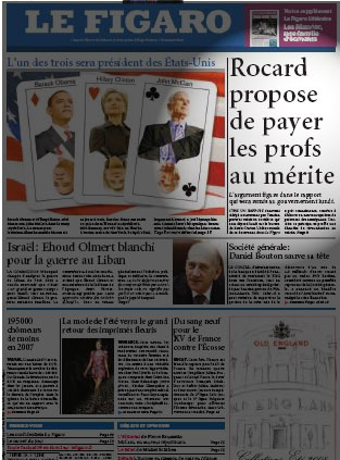 Interview de Michel Rocard au Figaro