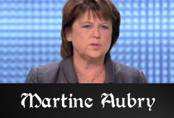 Portrait Martine Aubry