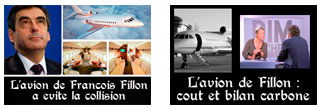Avion collision Fillon