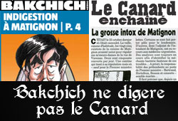 Bakchich et le Canard enchaîné