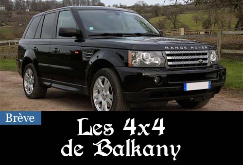 Les 4x4 de Balkany