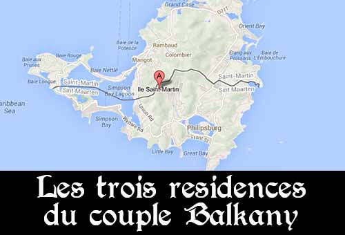 Balkany et sa résidence à Saint-Martin