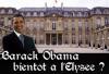 Barack Obama a l'Elys&eacute;e