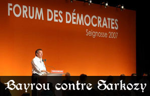 Bayrou contre Sarkozy