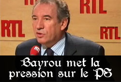 François Bayrou, RTL