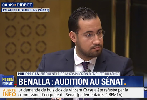 Benalla, audition Sénat