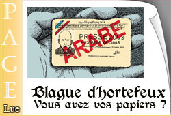 La blague d'Hortefeux