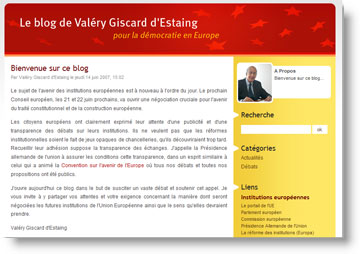 Blog Giscard