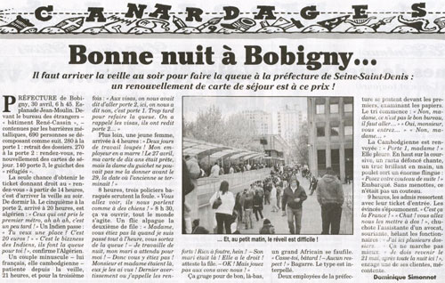 Bobigny Canard enchaîné