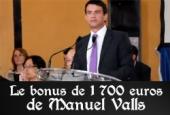 Manuel Valls cumule son salaire de ministre et celui de conseiller municipal délégué : bonus estimé à 1 700 euros par mois