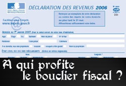 Bouclier fiscal 2008