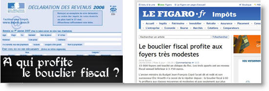Bouclier fiscal, selon le Figaro