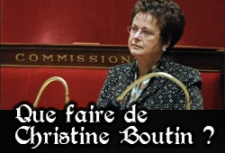 Boutin, hors du gouvernement