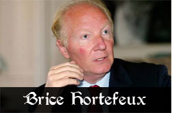 Brice Hortefeux, ministre de l'immigration