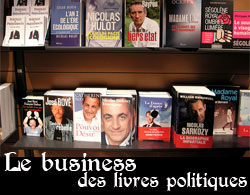 Le business des livres politiques