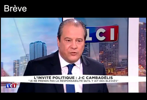 Cambadélis et les violences