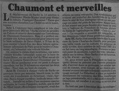 Canard Chaumont et merveilles