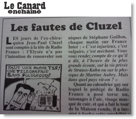 Le Canard et Cluzel