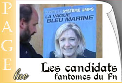 Candidats fantômes du FN