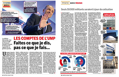 Les comptes de l'UMP - magazine Capital