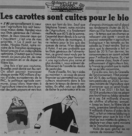 Les carottes sont cuites