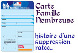 Carte Famille Nombreuse