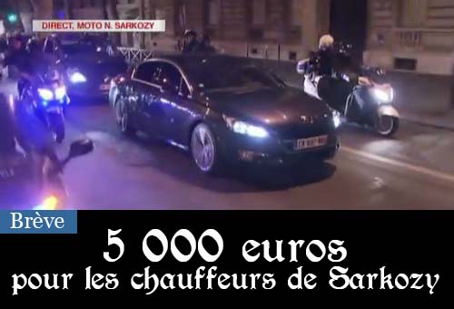 Chauffeurs de Sarkozy