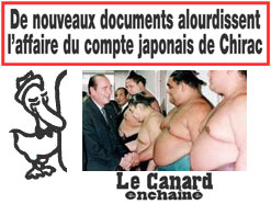 Chirac et son compte japonais