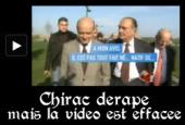 Chirac d&eacute;rape