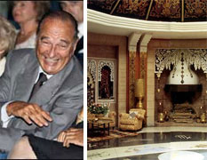 Chirac au Maroc