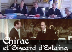 Chirac et Giscard