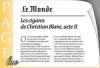 Les cigares de Christian Blanc