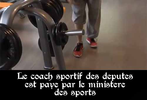 Coach sportif des députés