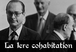 Cohabitation Mitterrand-Chirac
