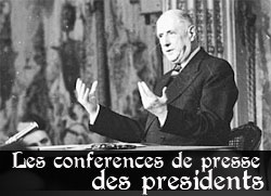 Conférence de presse de De Gaulle